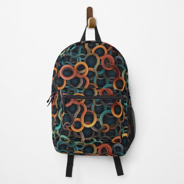 Item preview, Modern design in pop art style, reminiscent of cord loops and nets designed and sold by Pflugart.