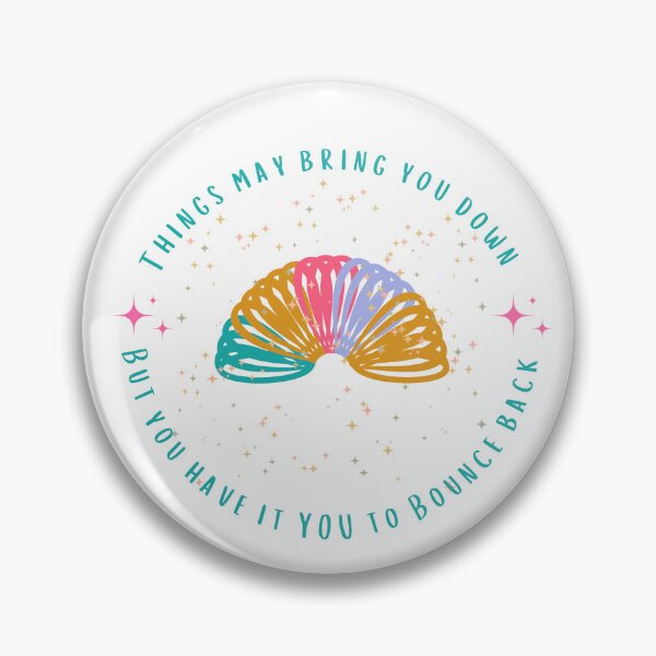Item preview, You have it in you to bounce back ~ Spring coil colorful design designed and sold by Sonipova.