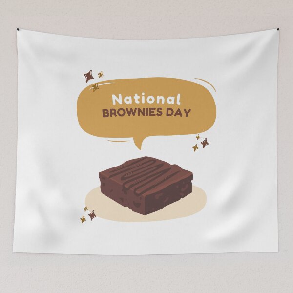 Item preview, National Brownies Day designed and sold by Simo0455.