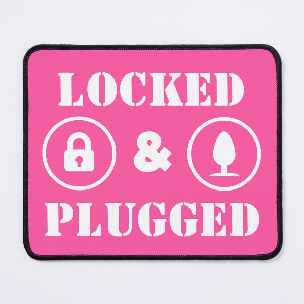 Item preview, Locked and Plugged Sissy Chastity Locktober designed and sold by SISSY4SISSIES.