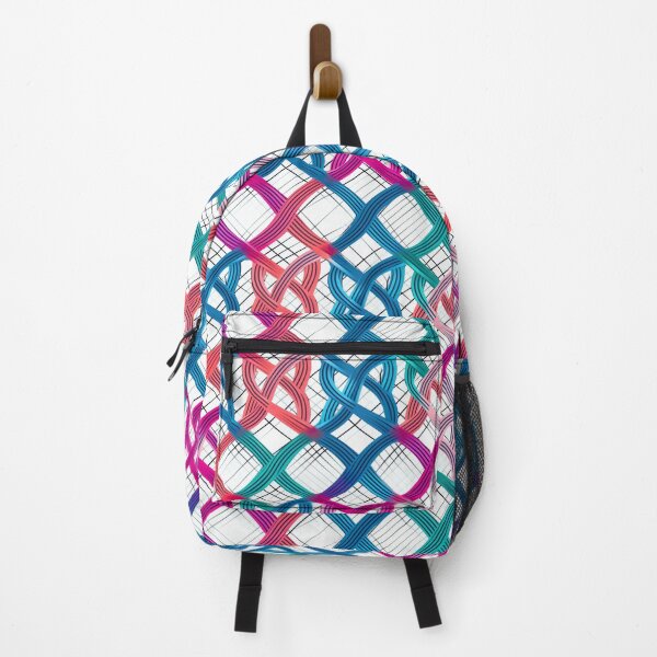 Item preview, Modern design in pop art style, reminiscent of cord loops and nets designed and sold by Pflugart.
