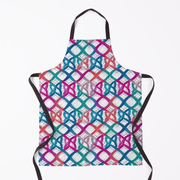 Item preview, Modern design in pop art style, reminiscent of cord loops and nets designed and sold by Pflugart.