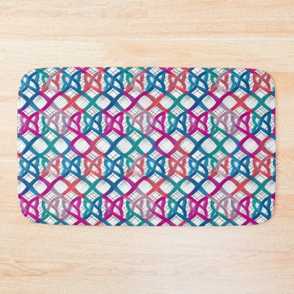 Item preview, Modern design in pop art style, reminiscent of cord loops and nets designed and sold by Pflugart.