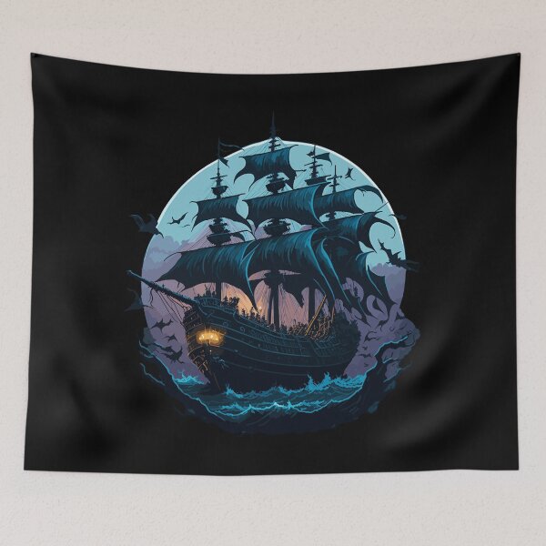 Item preview, Ghost Pirate Ship designed and sold by YrtemmyS.