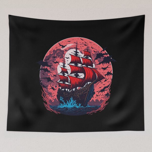 Item preview, Ghost Pirate Ship designed and sold by YrtemmyS.
