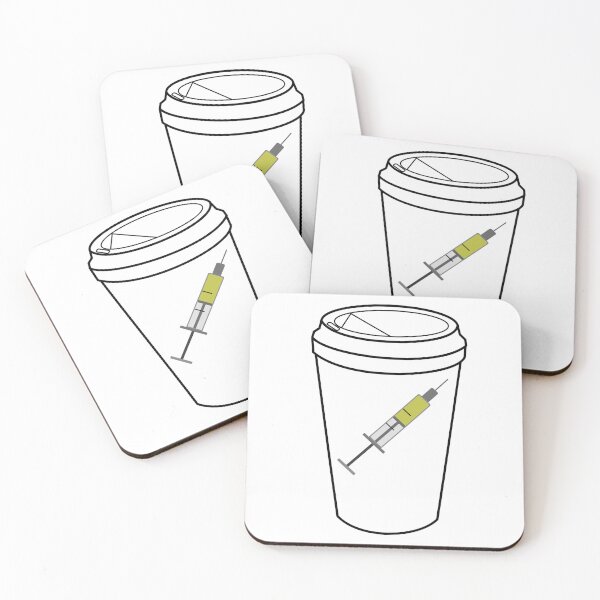 Item preview, Syringe  funny nurse coffee  designed and sold by I-mydesign.