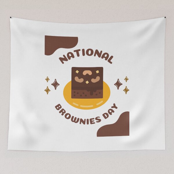 Item preview, National Brownies Day designed and sold by Simo0455.