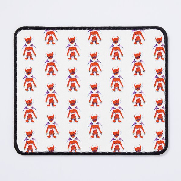 Item preview, screaming red devil kids pencil drawing designed and sold by The Nerd Gift Source.