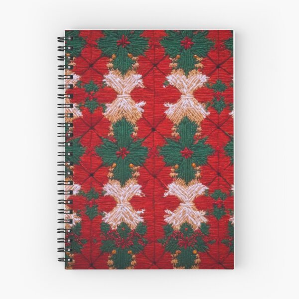 Item preview, Christmas Design in White, Red & Green Thread work Pattern designed and sold by Md Rashid  Hasan.