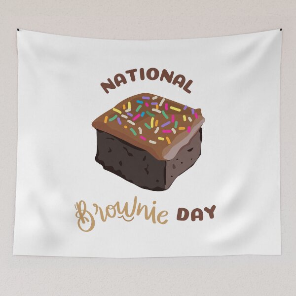 Item preview, National Brownies Day designed and sold by Simo0455.