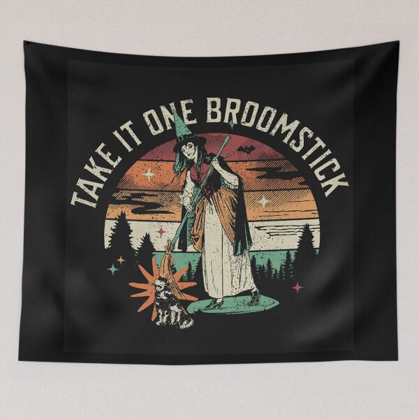 Item preview, Take it One Broomstick Slow Life Witch Funny Quotes designed and sold by Yellowriversss.