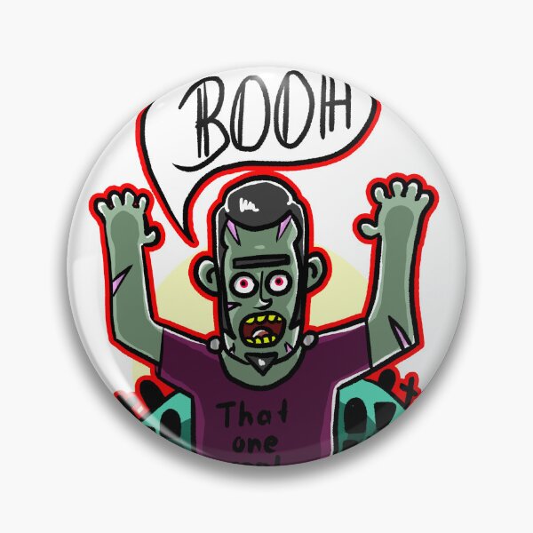 Item preview, Frankenstein Monster Booh Cemetery Cartoon designed and sold by Skaxolotl.