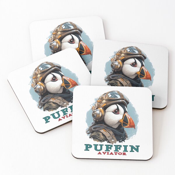 Item preview, Puffin Along - Whimsical Bird Adventures designed and sold by ⭐Beatiful House⭐.
