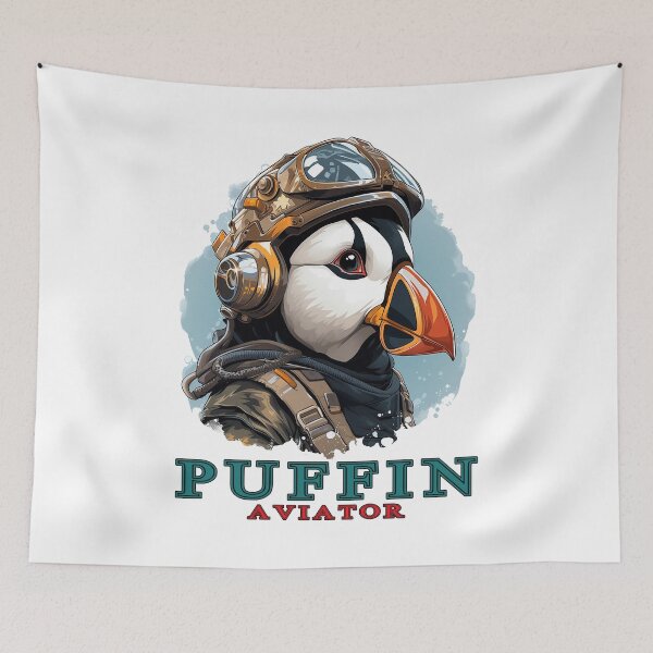 Item preview, Puffin Along - Whimsical Bird Adventures designed and sold by ⭐Beatiful House⭐.