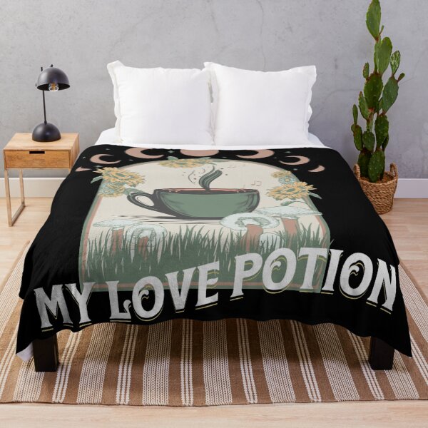 Item preview, Cottagecore Coffee Moonphase Witch Funny Quotes designed and sold by Yellowriversss.