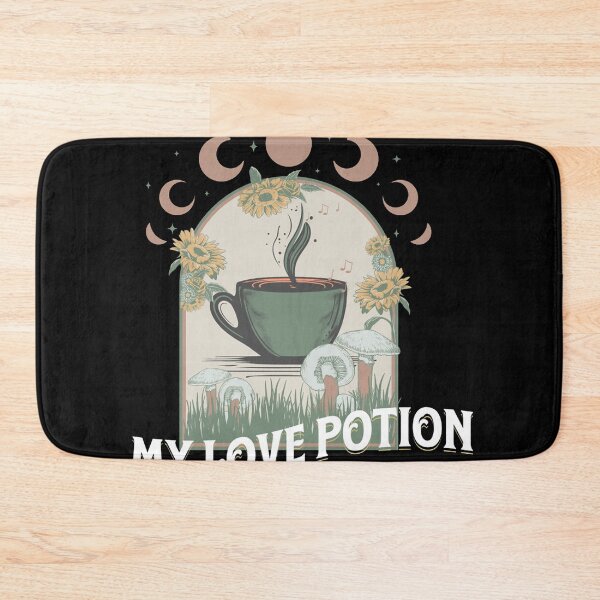 Item preview, Cottagecore Coffee Moonphase Witch Funny Quotes designed and sold by Yellowriversss.