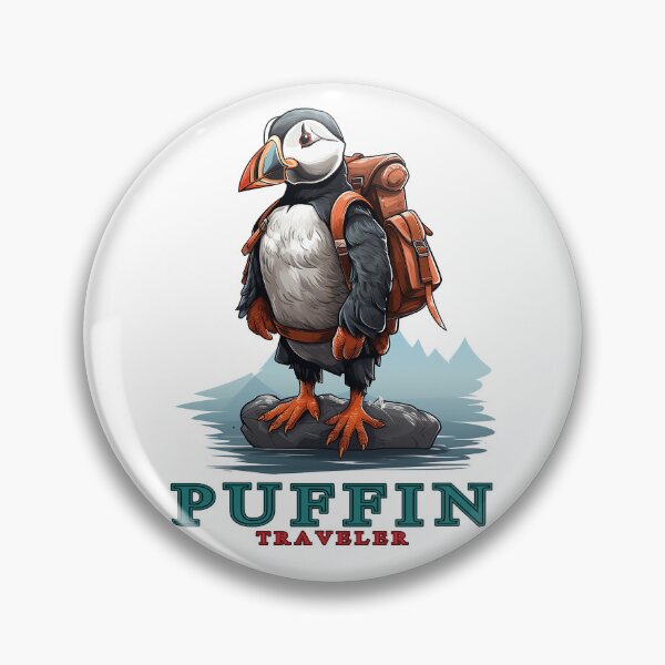 Item preview, Puffin Along - Whimsical Bird Adventures designed and sold by ⭐Beatiful House⭐.