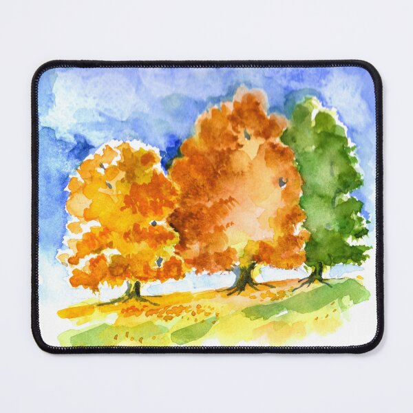 Item preview, Autumn trees designed and sold by Roselyn Snead.