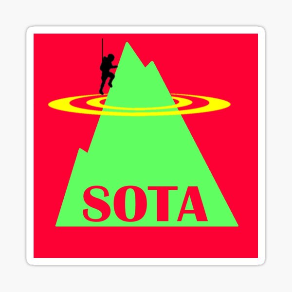 Artikel-Vorschau von SOTA Summits on the Air, designt und verkauft von Apocalypse-Inc.