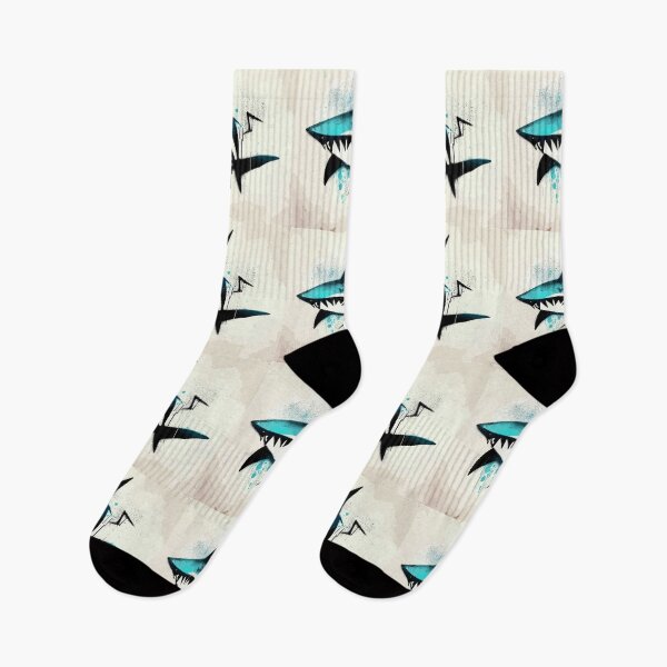 Item preview, Funny Shark Vintage graffiti Street Art designed and sold by TomFrontierArt.