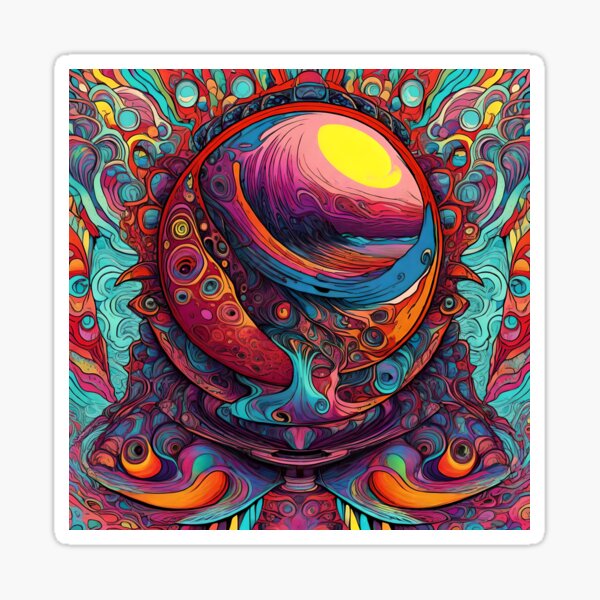 Item preview, Trippy world designed and sold by patternshoprad.