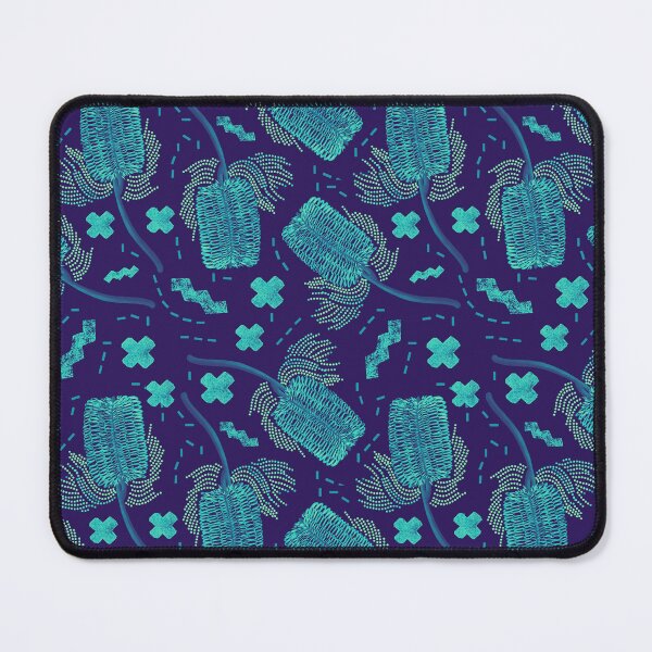Item preview, Light and Dark Blue Banksia designed and sold by Jay Dee Dearness.