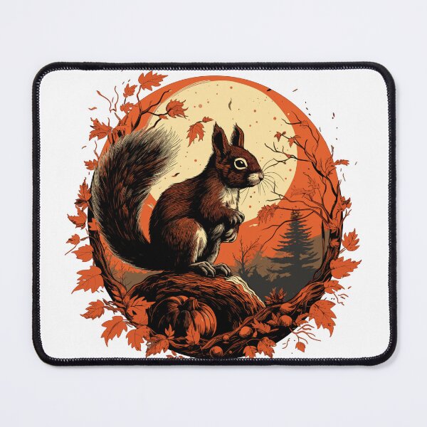 Item preview, Squirrel in Autumn Wonderland designed and sold by Promagine.