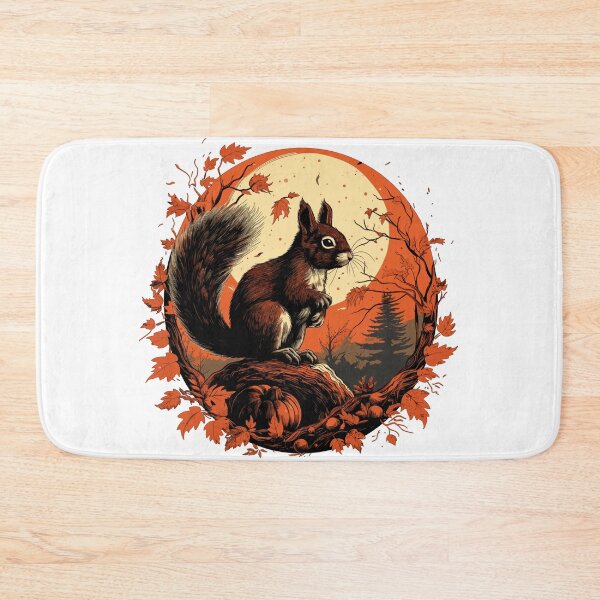 Item preview, Squirrel in Autumn Wonderland designed and sold by Promagine.
