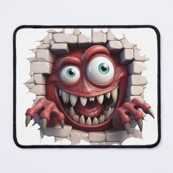 Item preview, Wacky Wall Monster. designed and sold by popa-che.