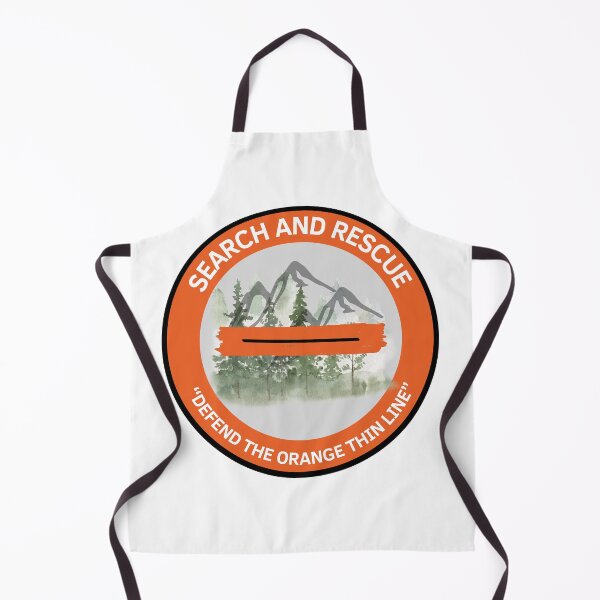 Item preview, Search and Rescue - Thin Line- Defend the Orange Thin Line designed and sold by TheContactor.