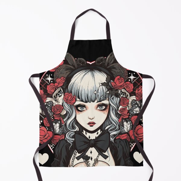 Item preview, Gothic Beauty with Light Hair: Enchanted Roses designed and sold by BNCH44.