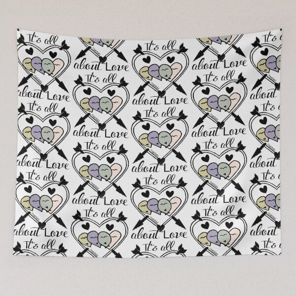 Item preview, IT'S ALL ABOUT LOVE designed and sold by inarausch2023.