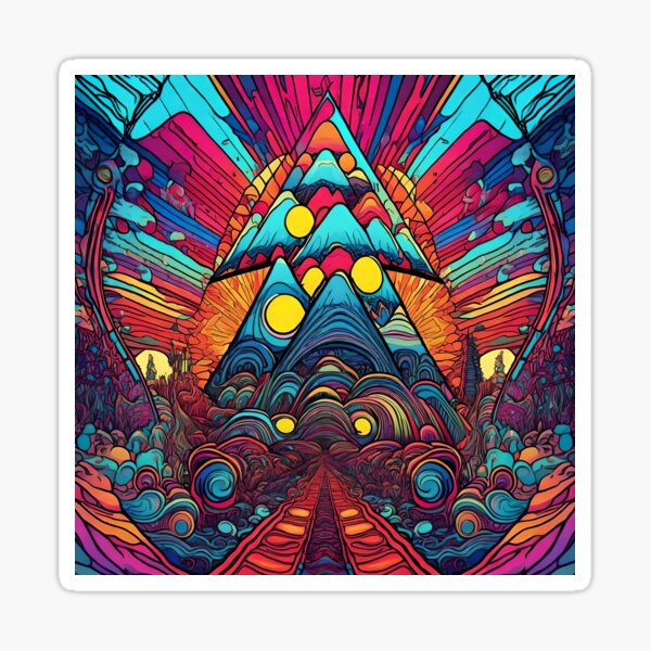 Item preview, Psychedelic world designed and sold by patternshoprad.