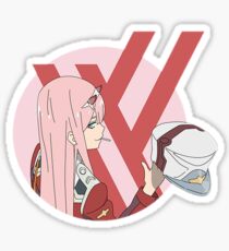 Zero Two Darling in the Franxx Sticker