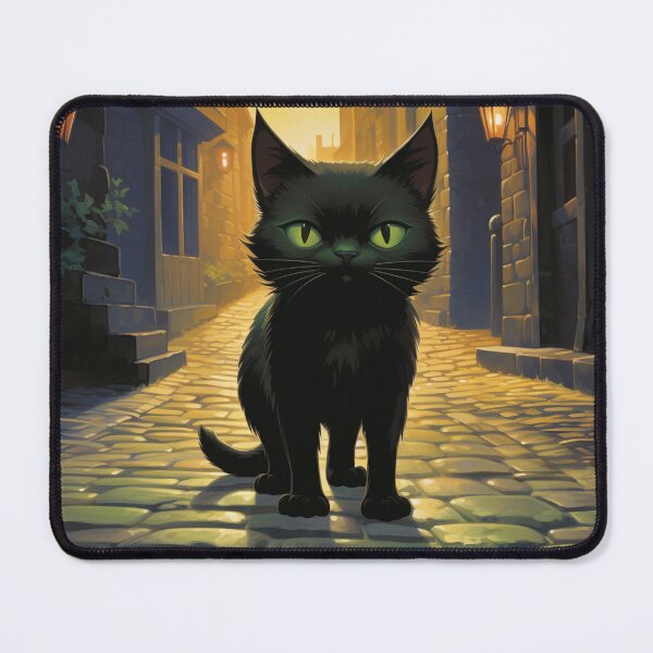 Item preview, Mischievous Black Cat designed and sold by yourfavdraw.