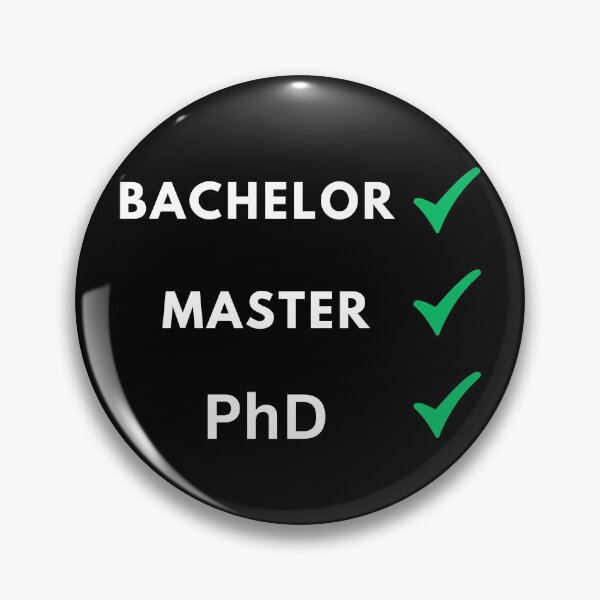 Item preview, Bachelor done, master done, PhD done, PhD designed and sold by NoetherSym.