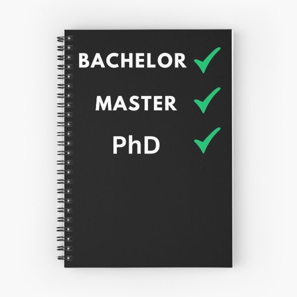 Item preview, Bachelor done, master done, PhD done, PhD designed and sold by NoetherSym.