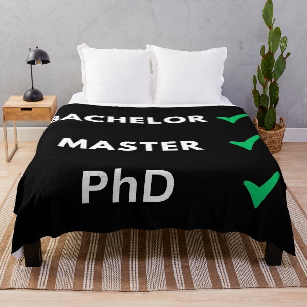 Item preview, Bachelor done, master done, PhD done, PhD designed and sold by NoetherSym.