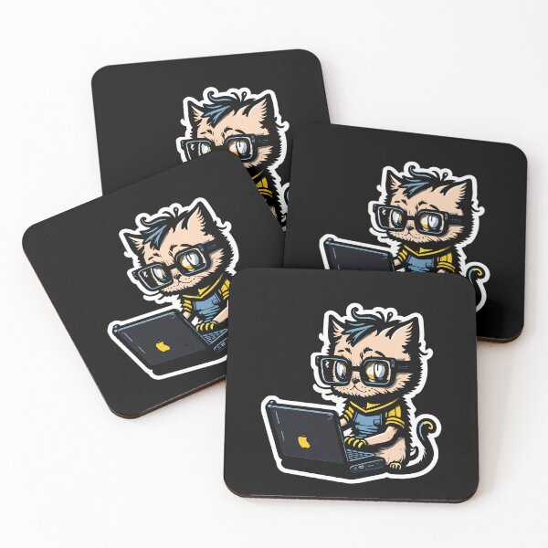Item preview, Programmer Cat Beep Boop Coding   4	 designed and sold by efedtjne29.