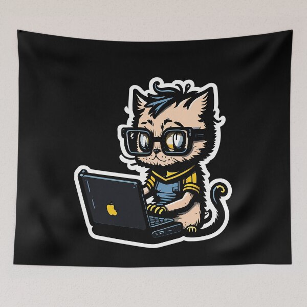 Item preview, Programmer Cat Beep Boop Coding   4	 designed and sold by efedtjne29.