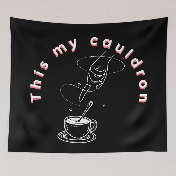 Item preview, Perfect Funny Quotes Witch Coffee Cafe Decor designed and sold by Yellowriversss.