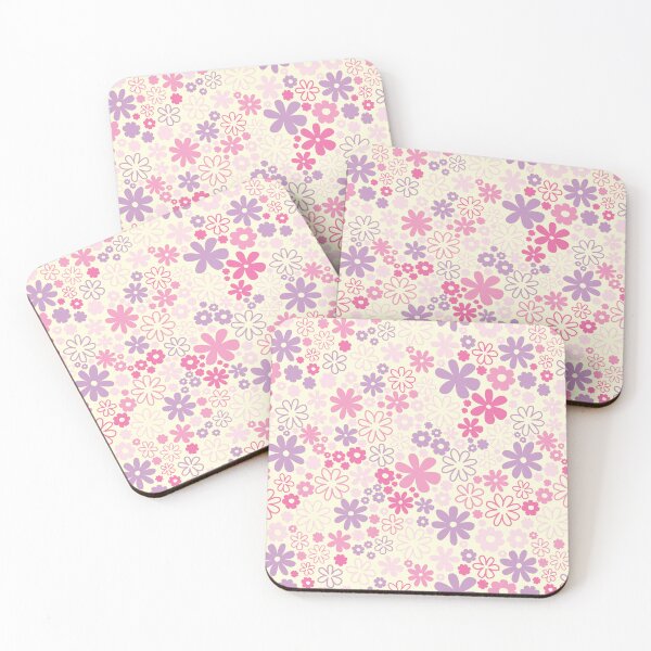 Item preview, BOHO PASTEL FLOWERS COCONUT GIRL AESTHETICS FLOWER POWER RETRO designed and sold by blomastudios.