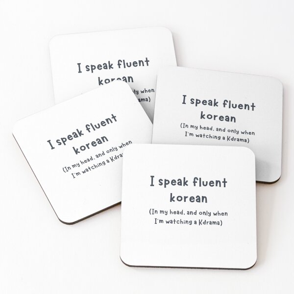 Item preview, I speak fluent Korean designed and sold by addict2reading.