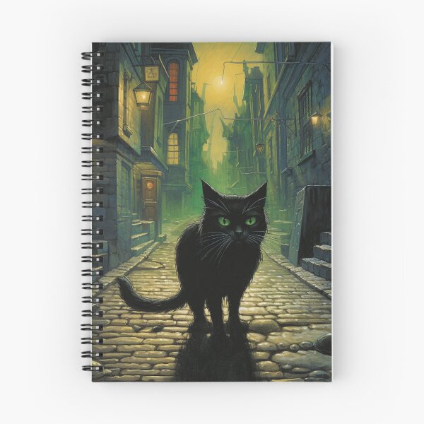 Item preview, The Mischievous Black Cat designed and sold by yourfavdraw.