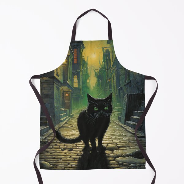 Item preview, The Mischievous Black Cat designed and sold by yourfavdraw.