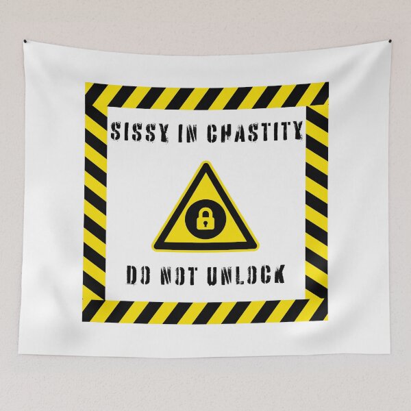 Item preview, Sissy in Chastity do not Unlock Locktober designed and sold by SISSY4SISSIES.
