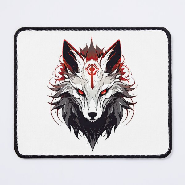Item preview, Minimalistic Gothic Fox: Dark Elegance in Simplicity designed and sold by The-Sinister.