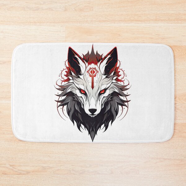 Item preview, Minimalistic Gothic Fox: Dark Elegance in Simplicity designed and sold by The-Sinister.