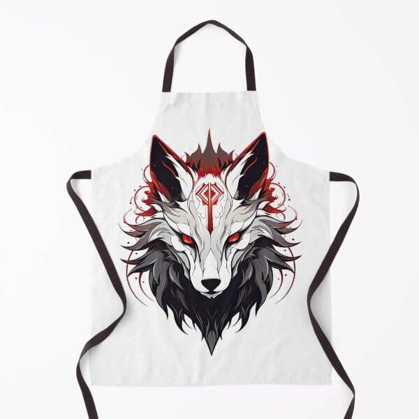 Item preview, Minimalistic Gothic Fox: Dark Elegance in Simplicity designed and sold by The-Sinister.