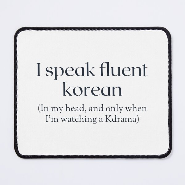 Item preview, I speak fluent Korean designed and sold by addict2reading.